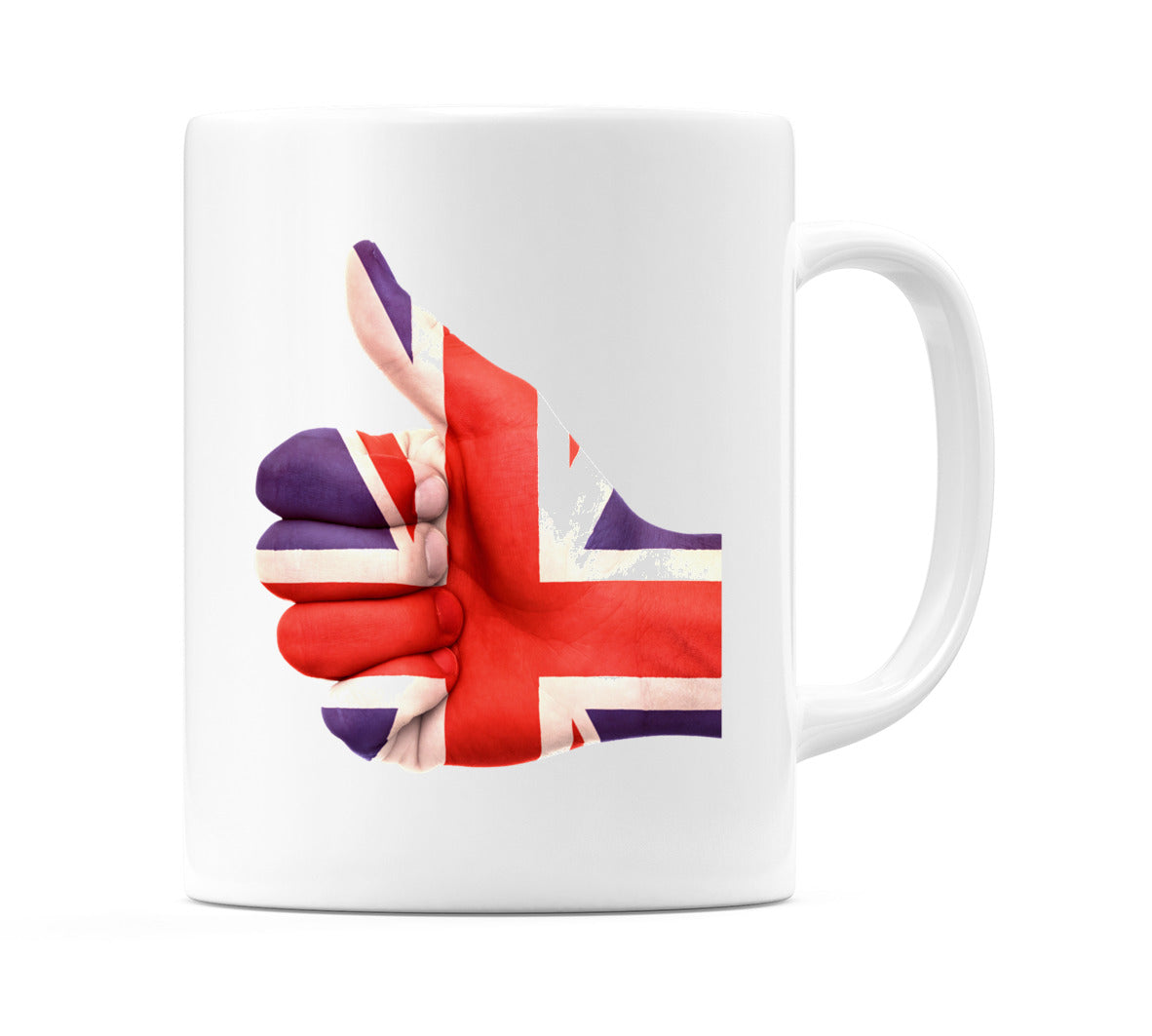 United Kingdom Thumbs up Flag Mug