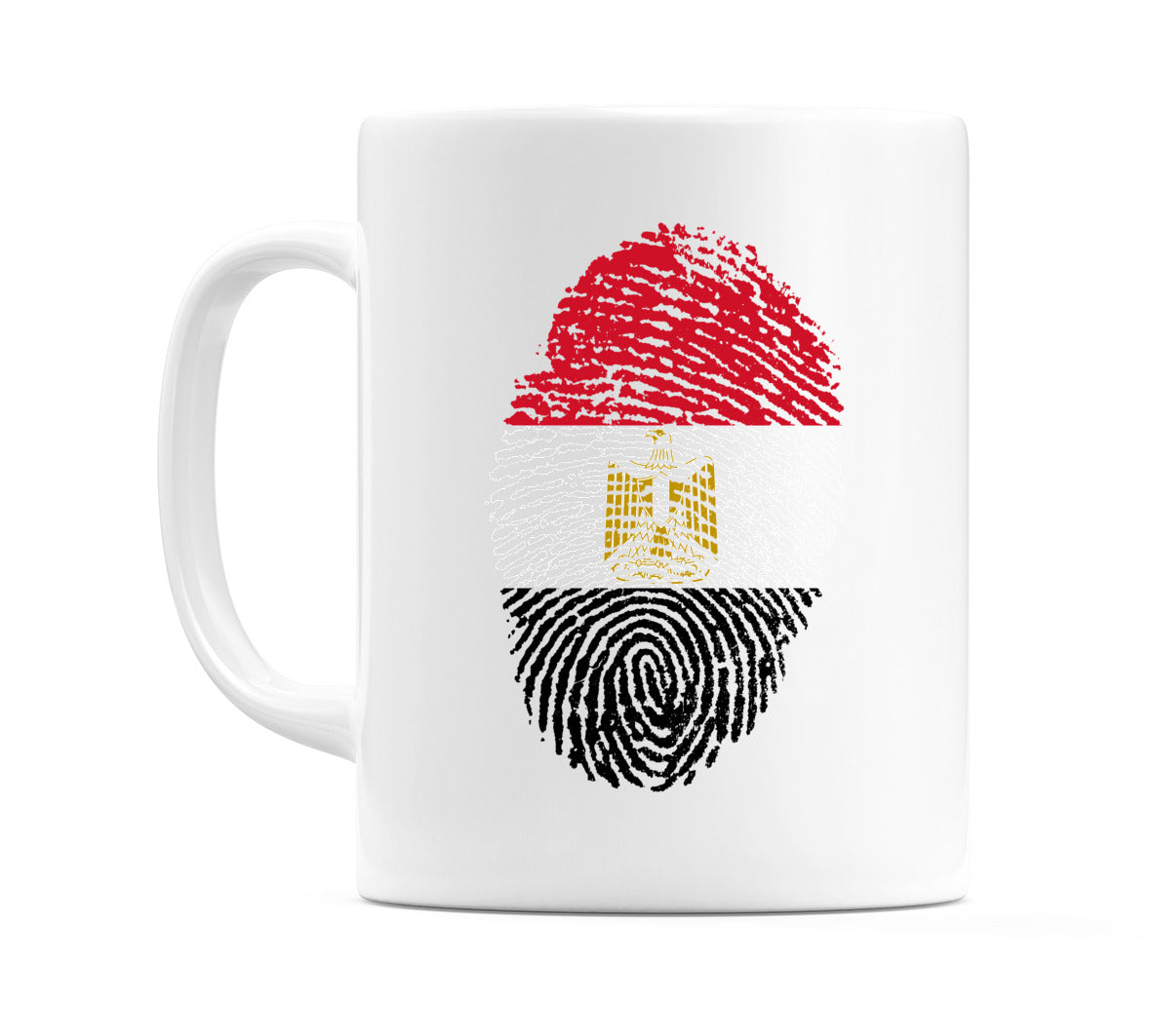 Egypt Finger Print Flag Mug