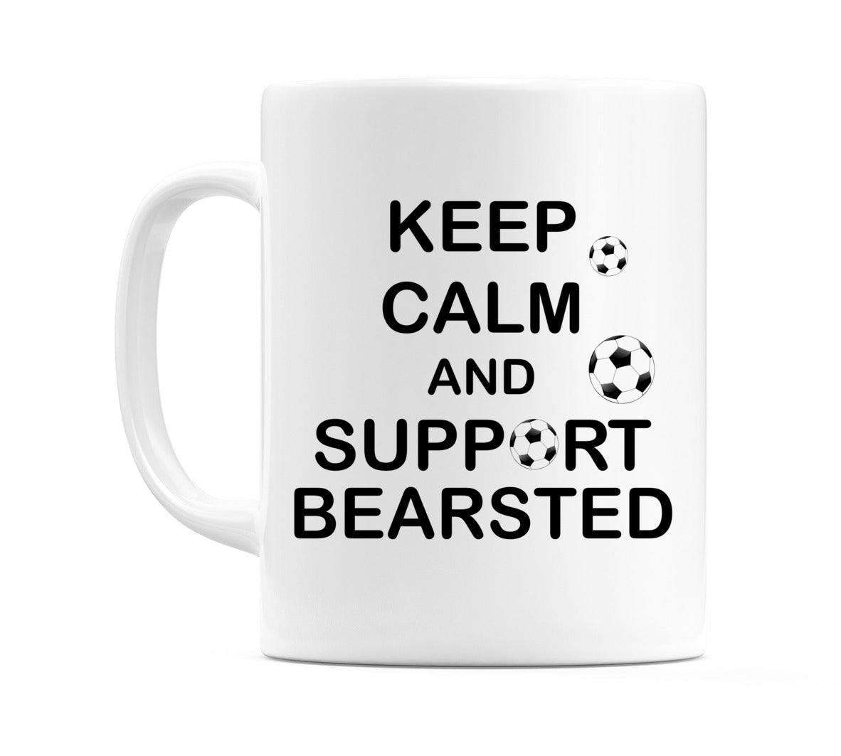 Keep Calm And Support Bearsted Mug