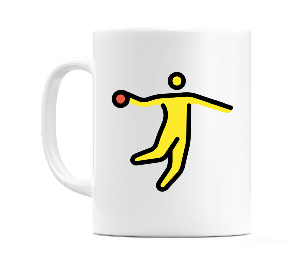 Person Playing Handball Emoji Mug