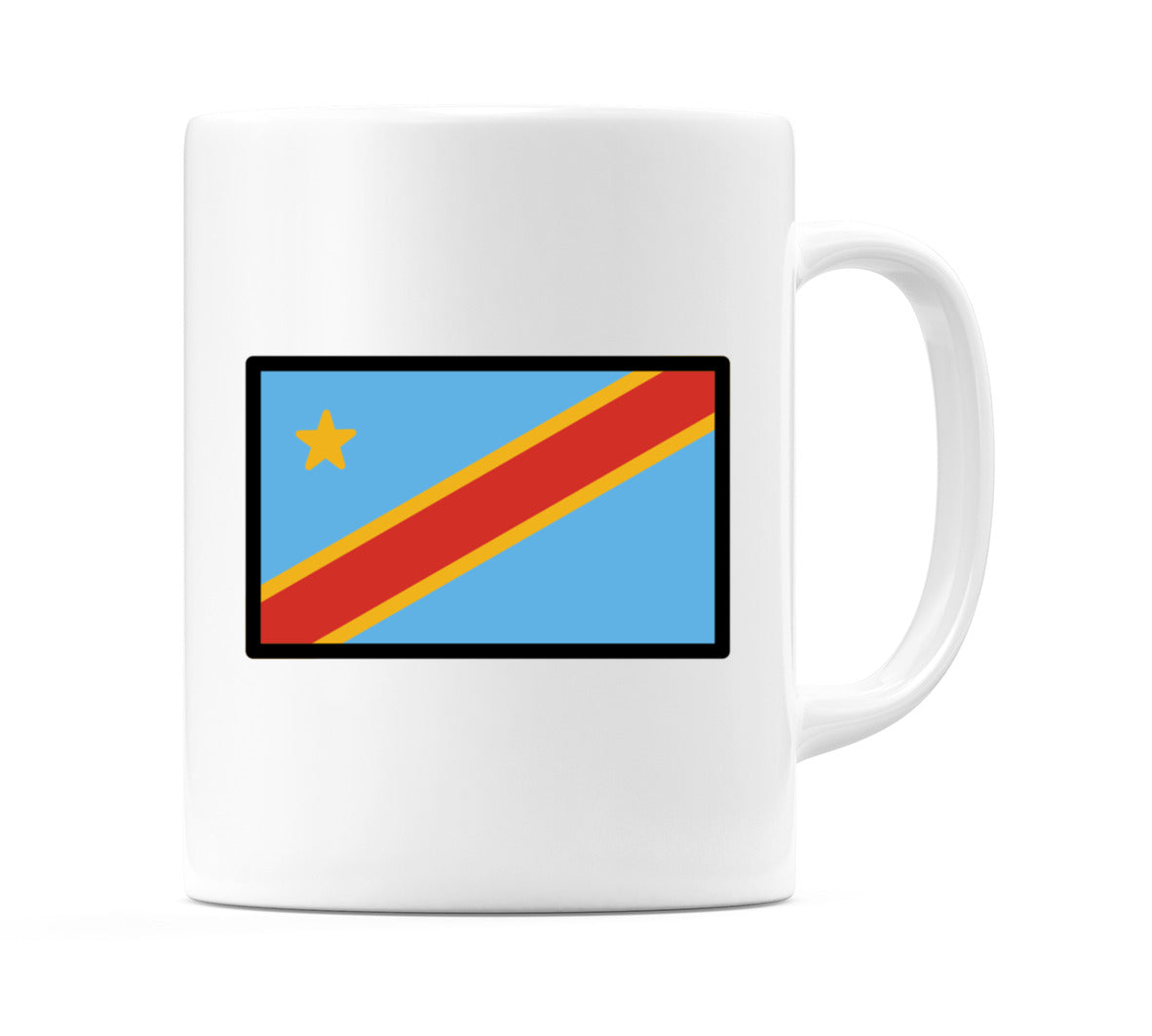 Congo - Kinshasa Flag Emoji Mug
