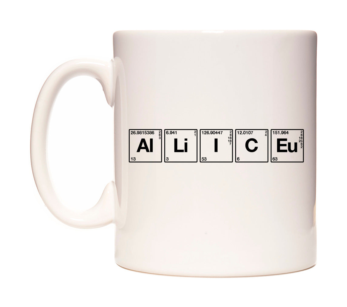 Alice - Chemistry Themed Mug