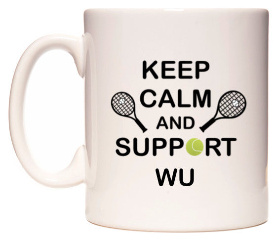 This mug features Keep Calm And Support Wu