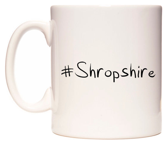 This mug features #Shropshire
