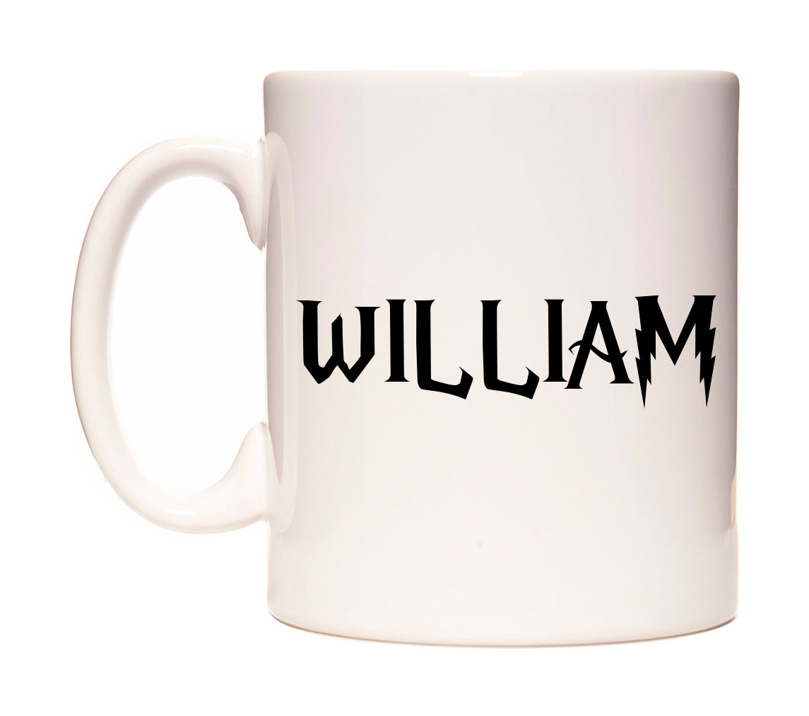 William - Wizard Themed Mug