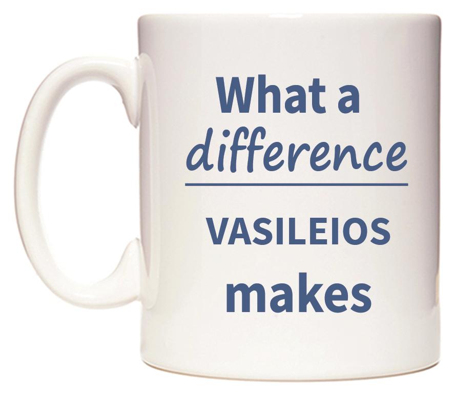 What a difference VASILEIOS makes Mug