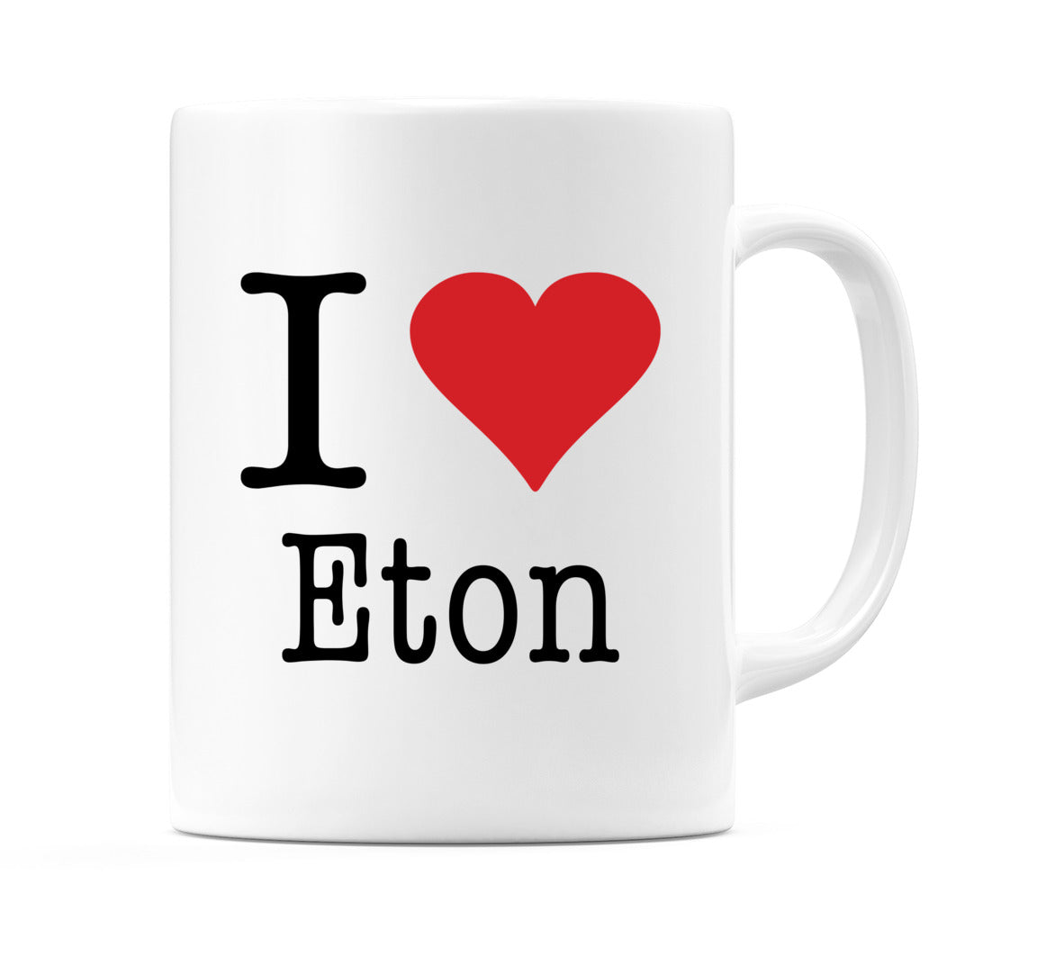I Love Eton Mug