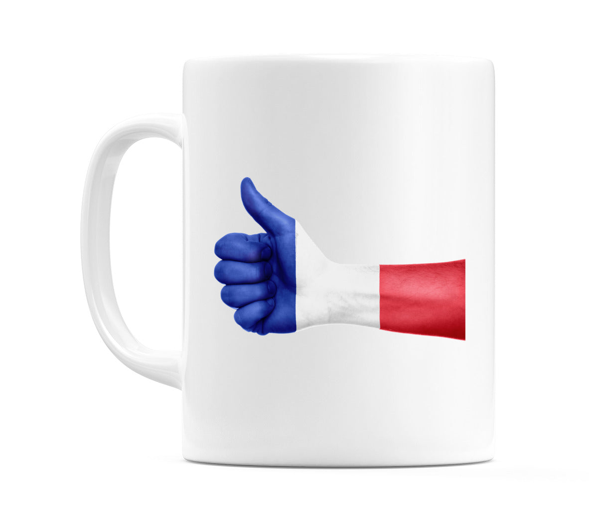France Thumbs up Flag Mug