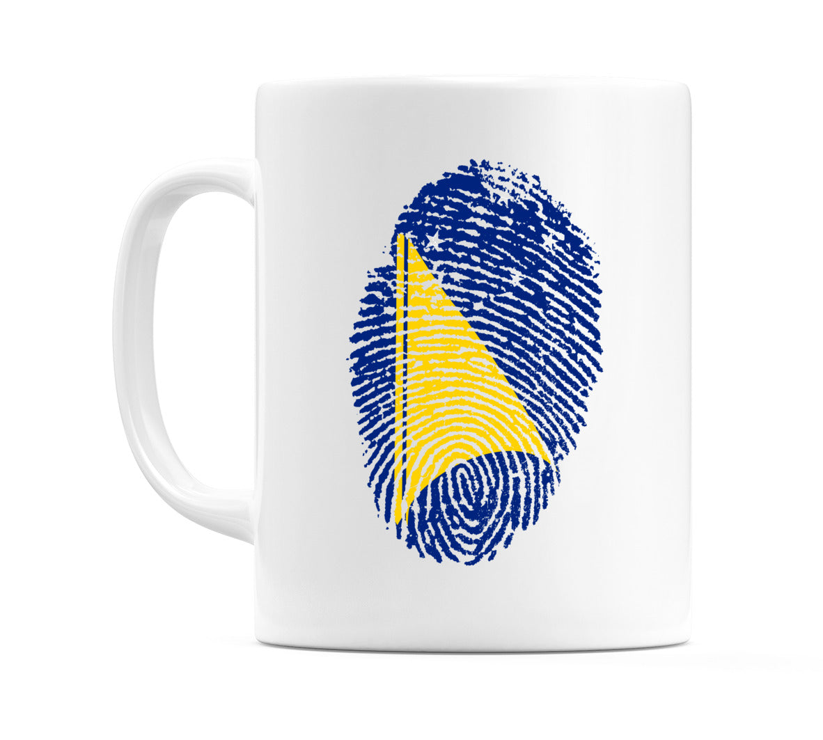 Tokelau Finger Print Flag Mug
