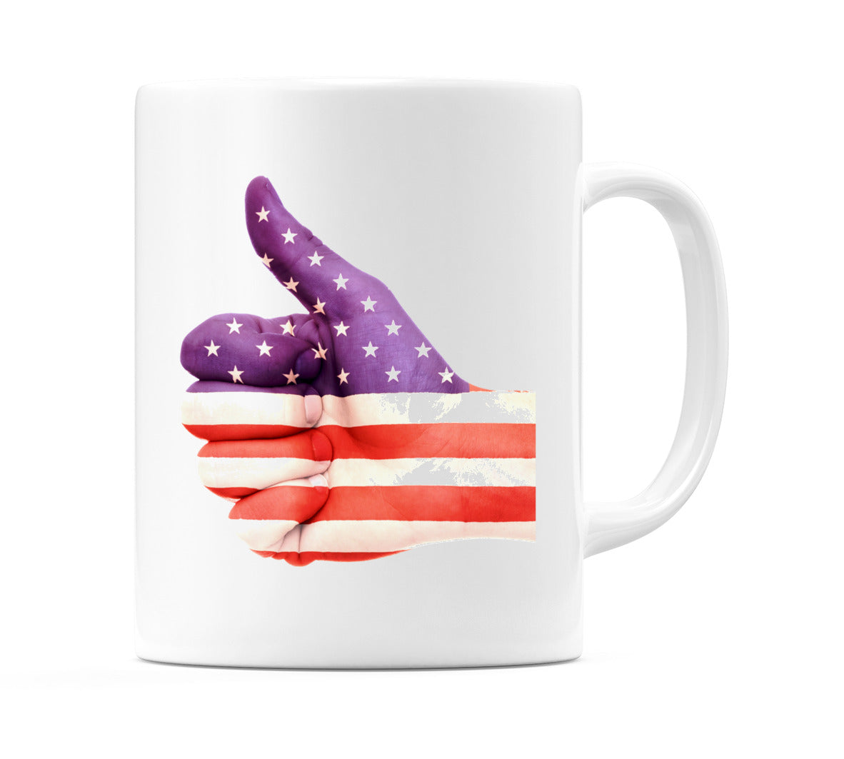 USA Thumbs up Flag Mug