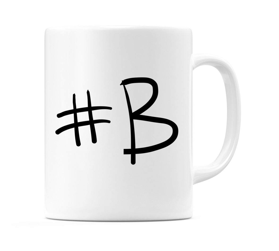 #B Mug
