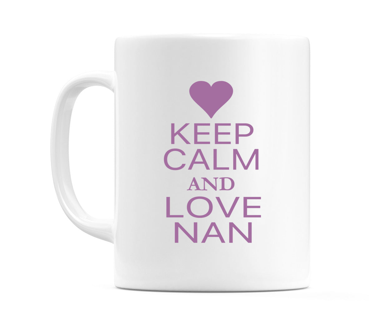 Keep Calm And Love Nan Mug