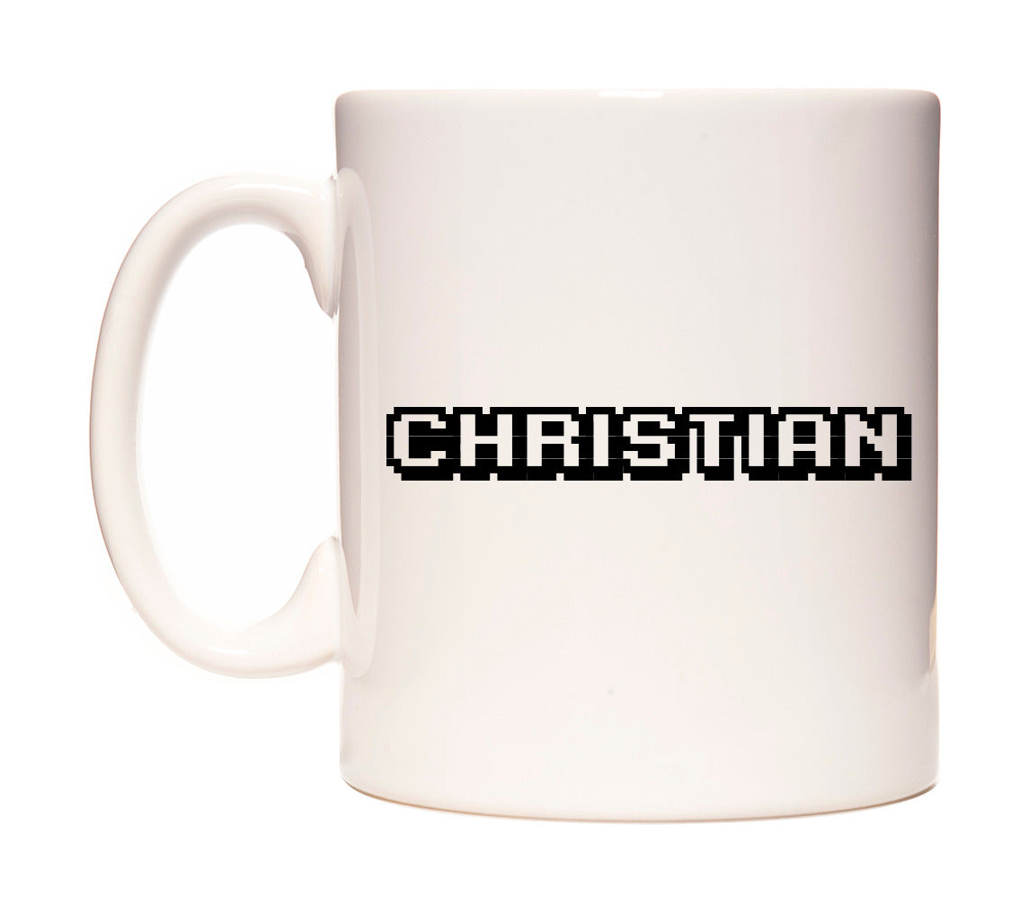Christian - Arcade Themed Mug