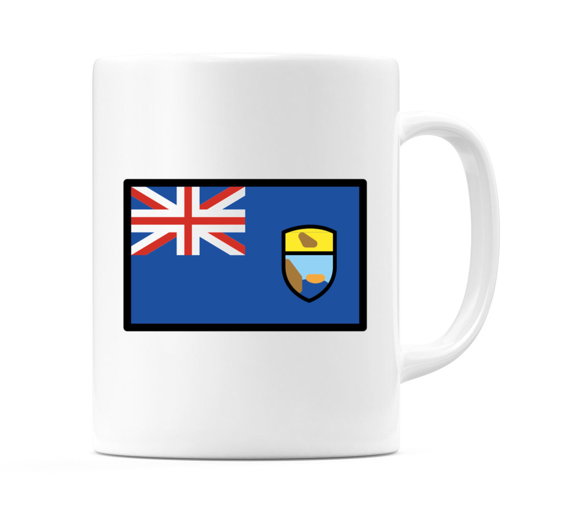 Tristan Da Cunha Flag Emoji Mug
