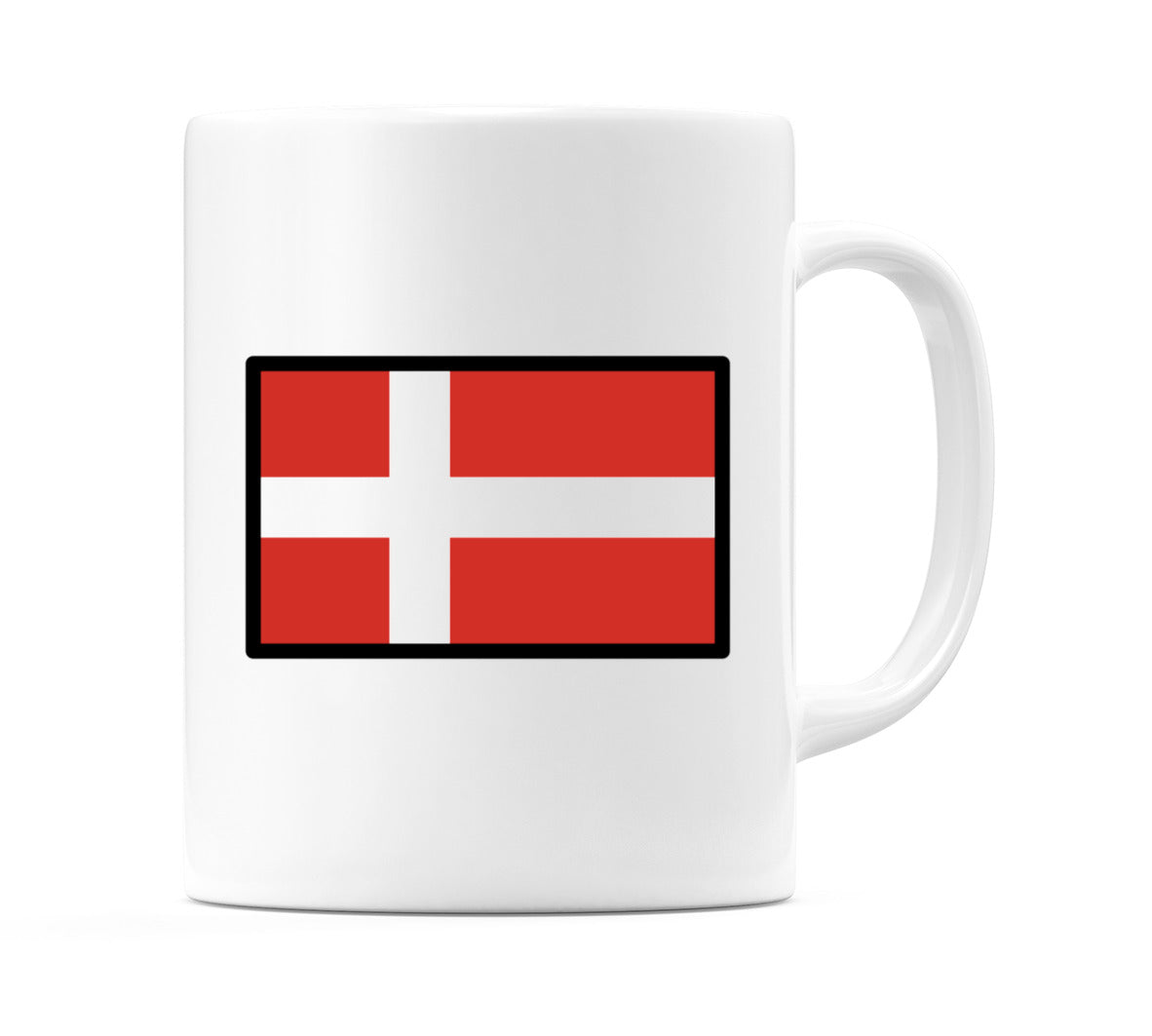 Denmark Flag Emoji Mug