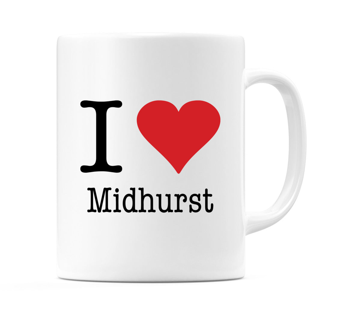 I Love Midhurst Mug