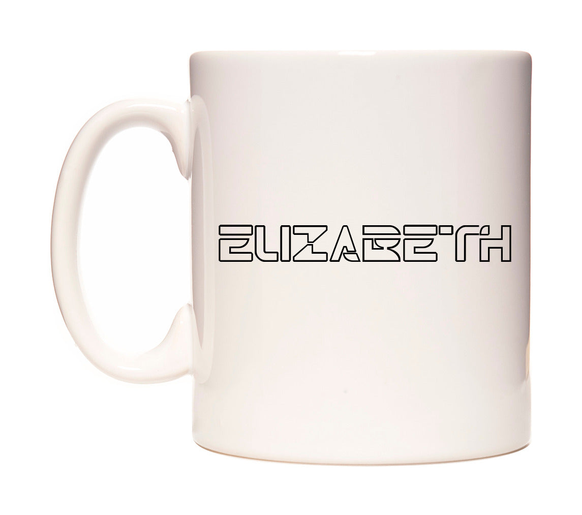 Elizabeth - Tron Themed Mug