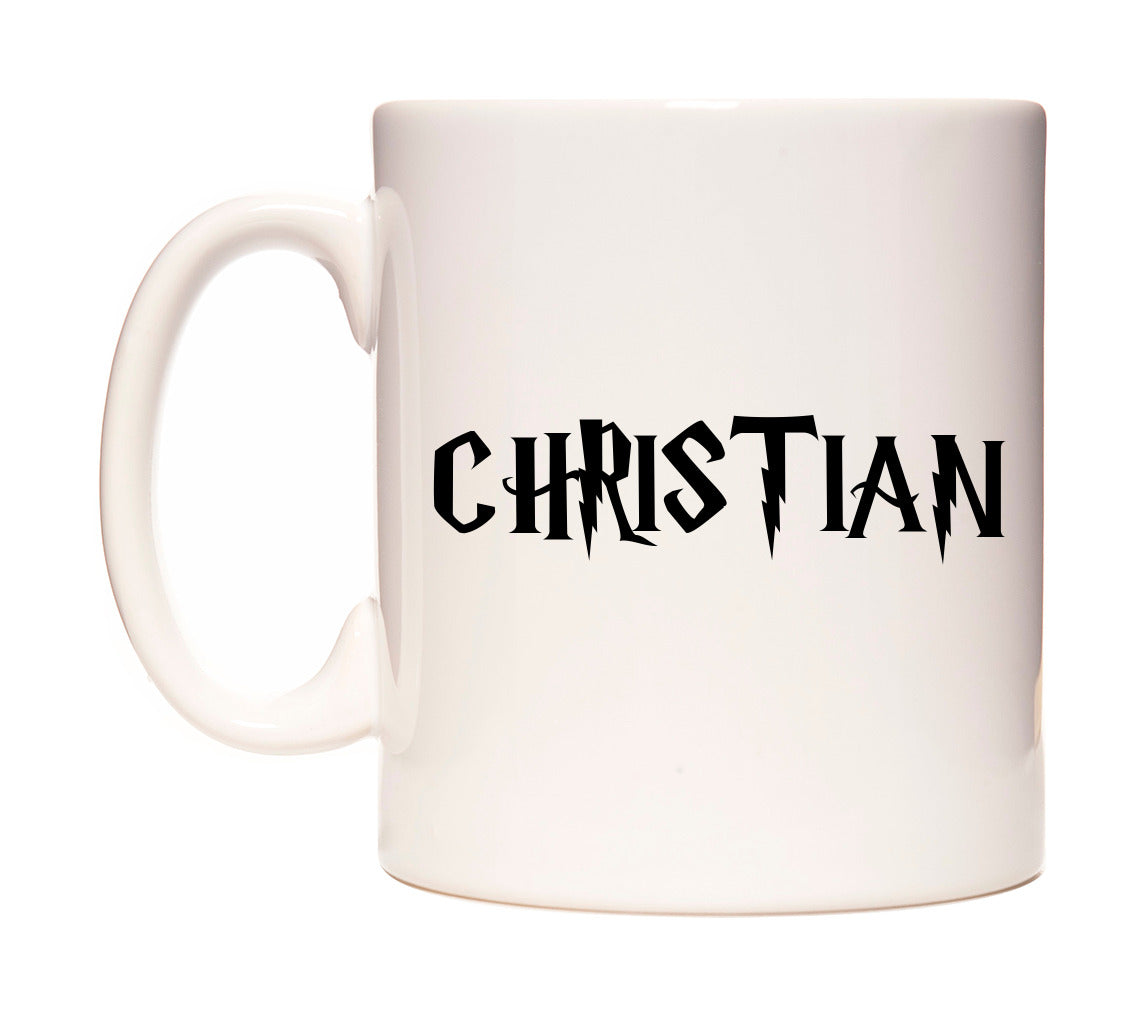 Christian - Wizard Themed Mug