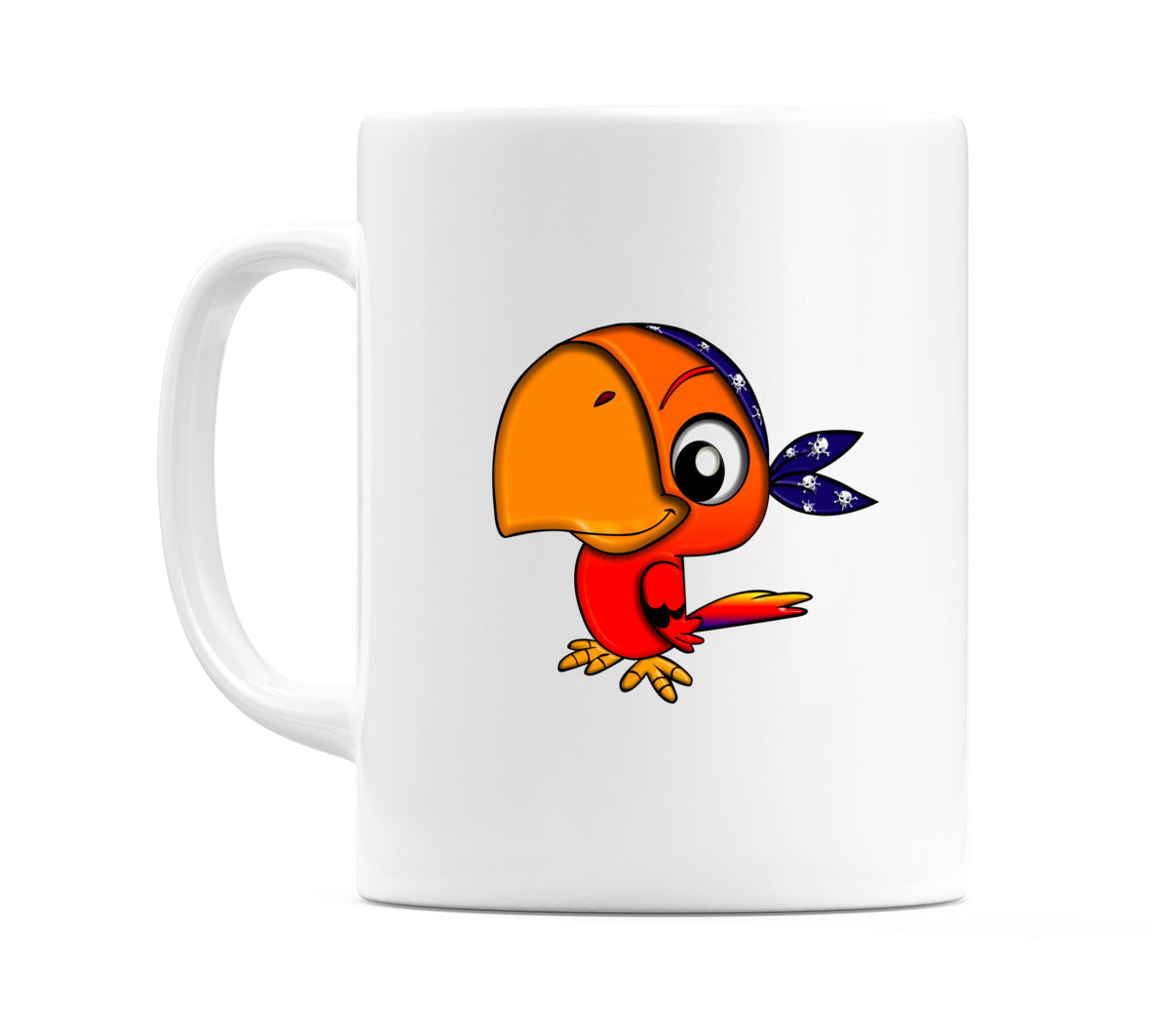 Cute Pirate Parrot Mug