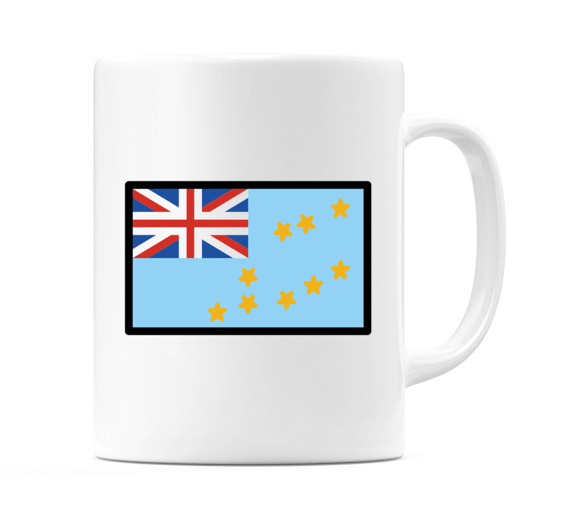 Tuvalu Flag Emoji Mug