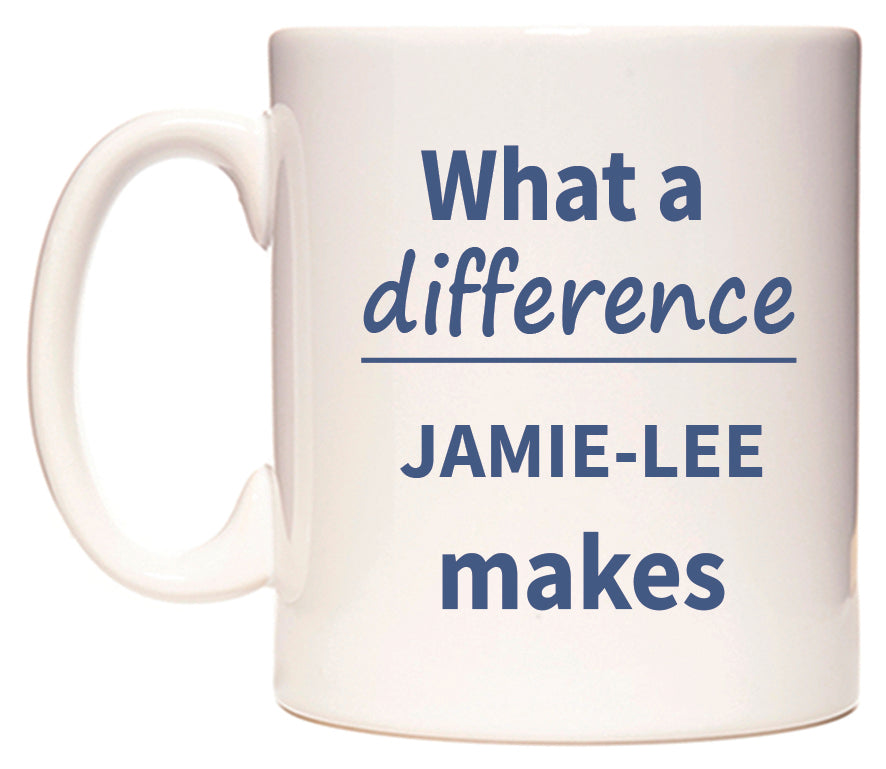 What a difference JAMIE-LEE makes Mug