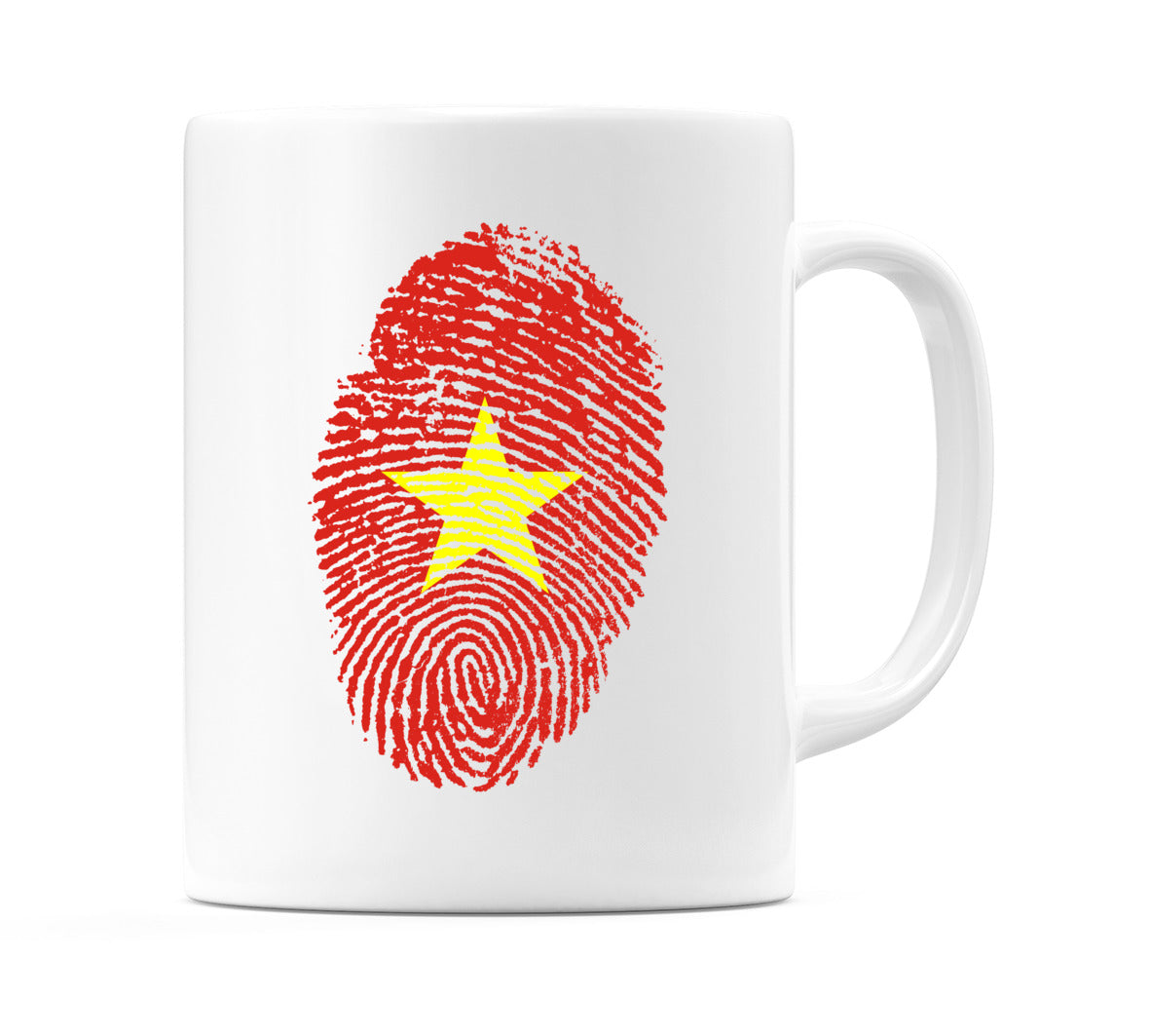 Vietnam Finger Print Flag Mug