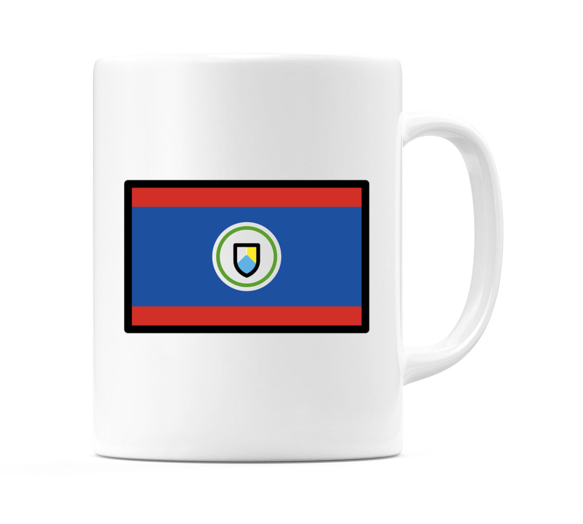 Belize Flag Emoji Mug