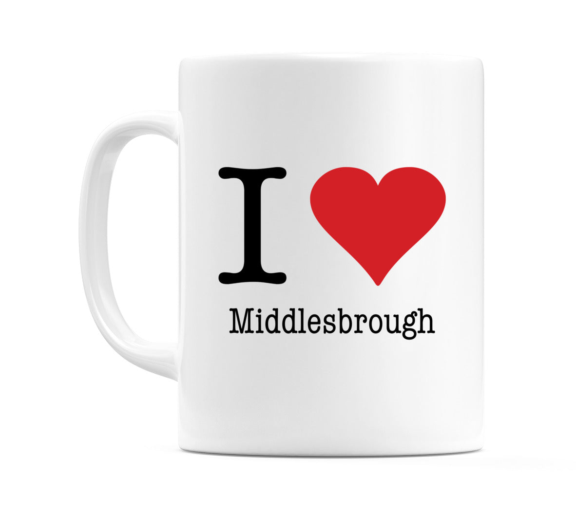 I Love Middlesbrough Mug