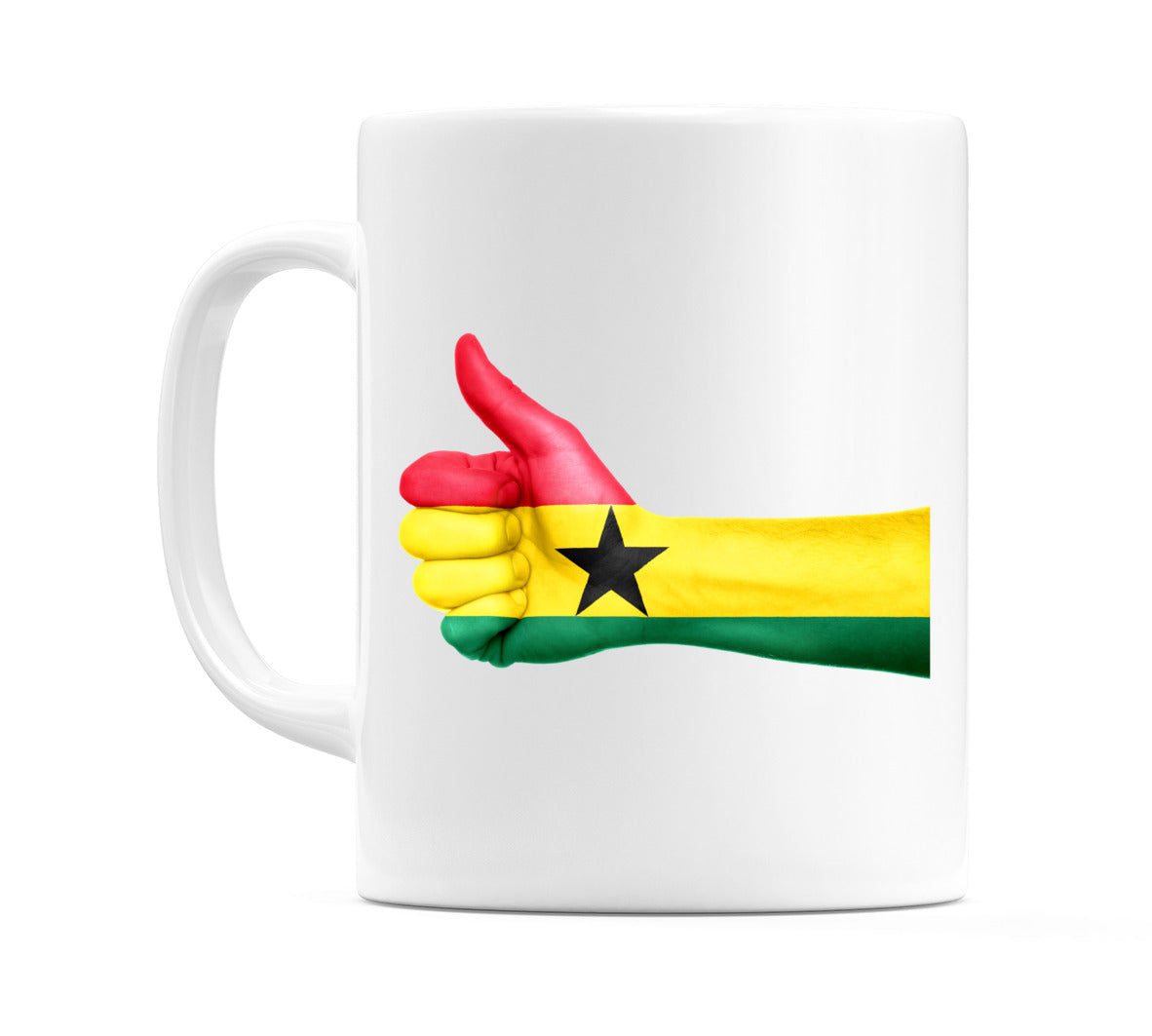 Ghana Thumbs up Flag Mug