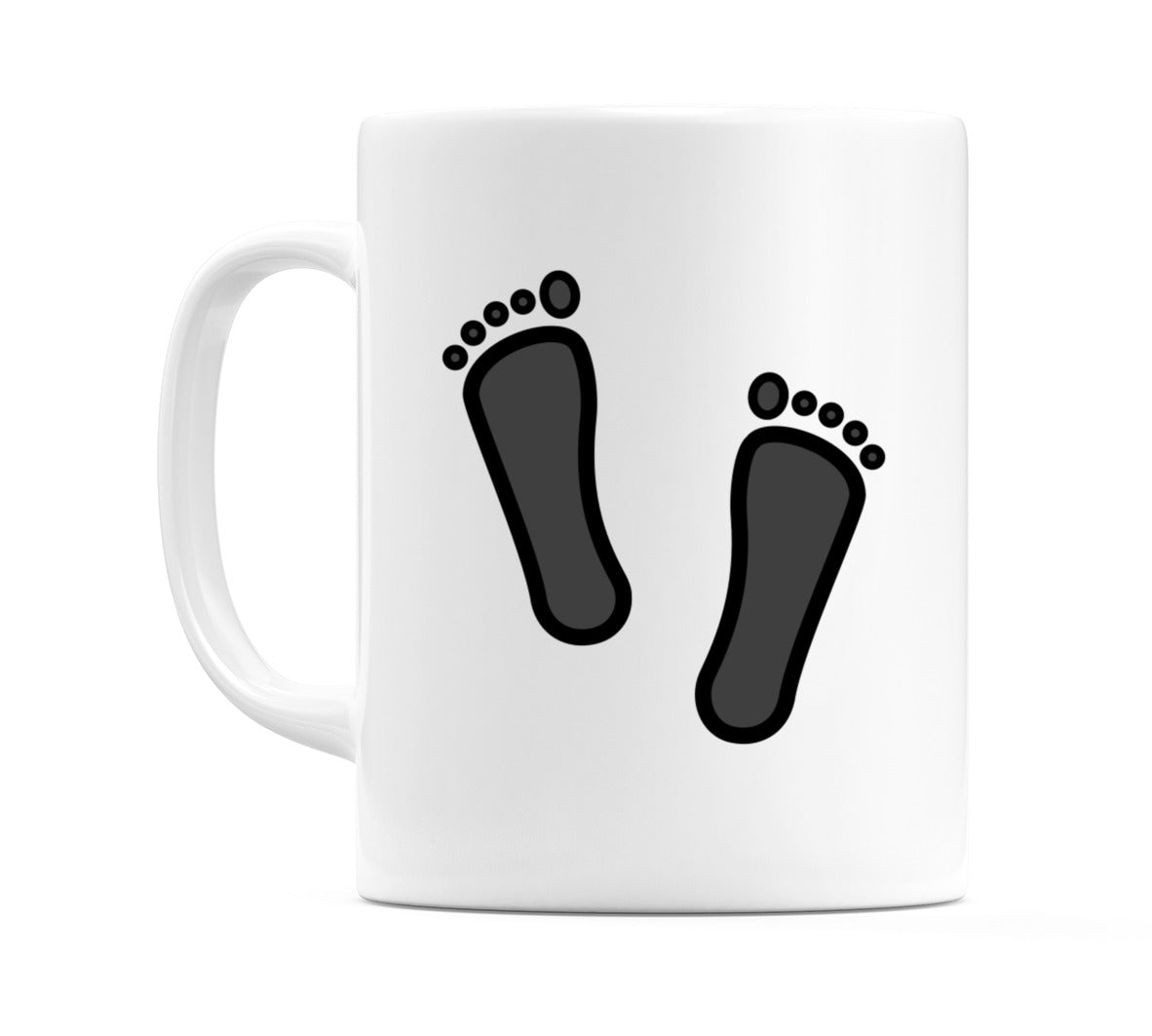 Footprints Emoji Mug