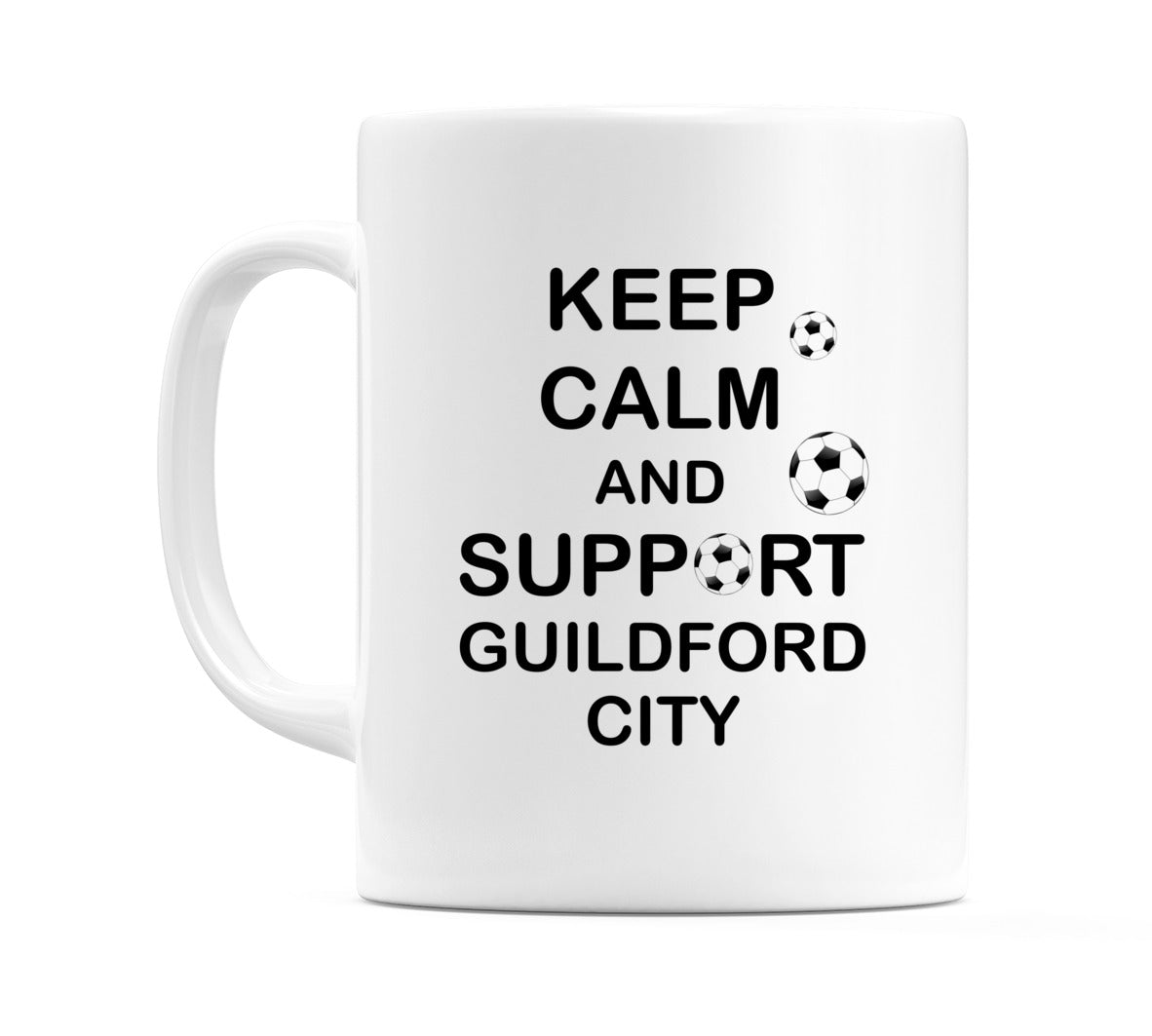 Keep Calm And Support Guildford City Mug
