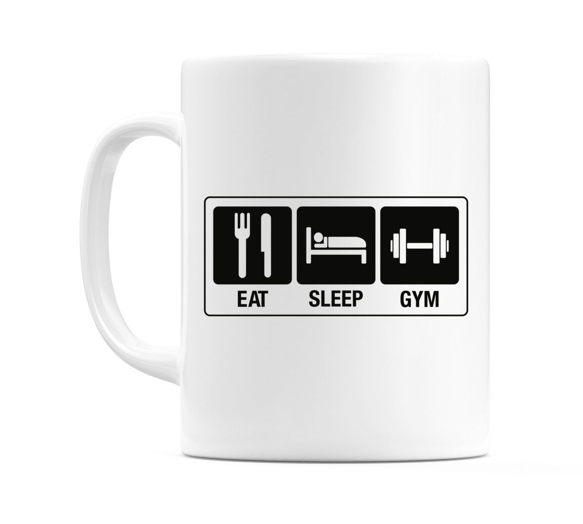 Eat Sleep Gym Mug