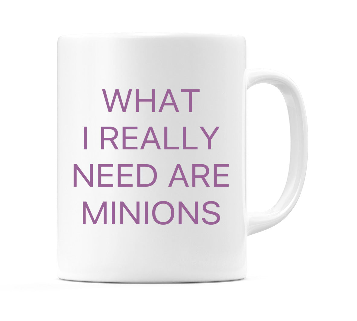 What I Really Need Are Minions Mug
