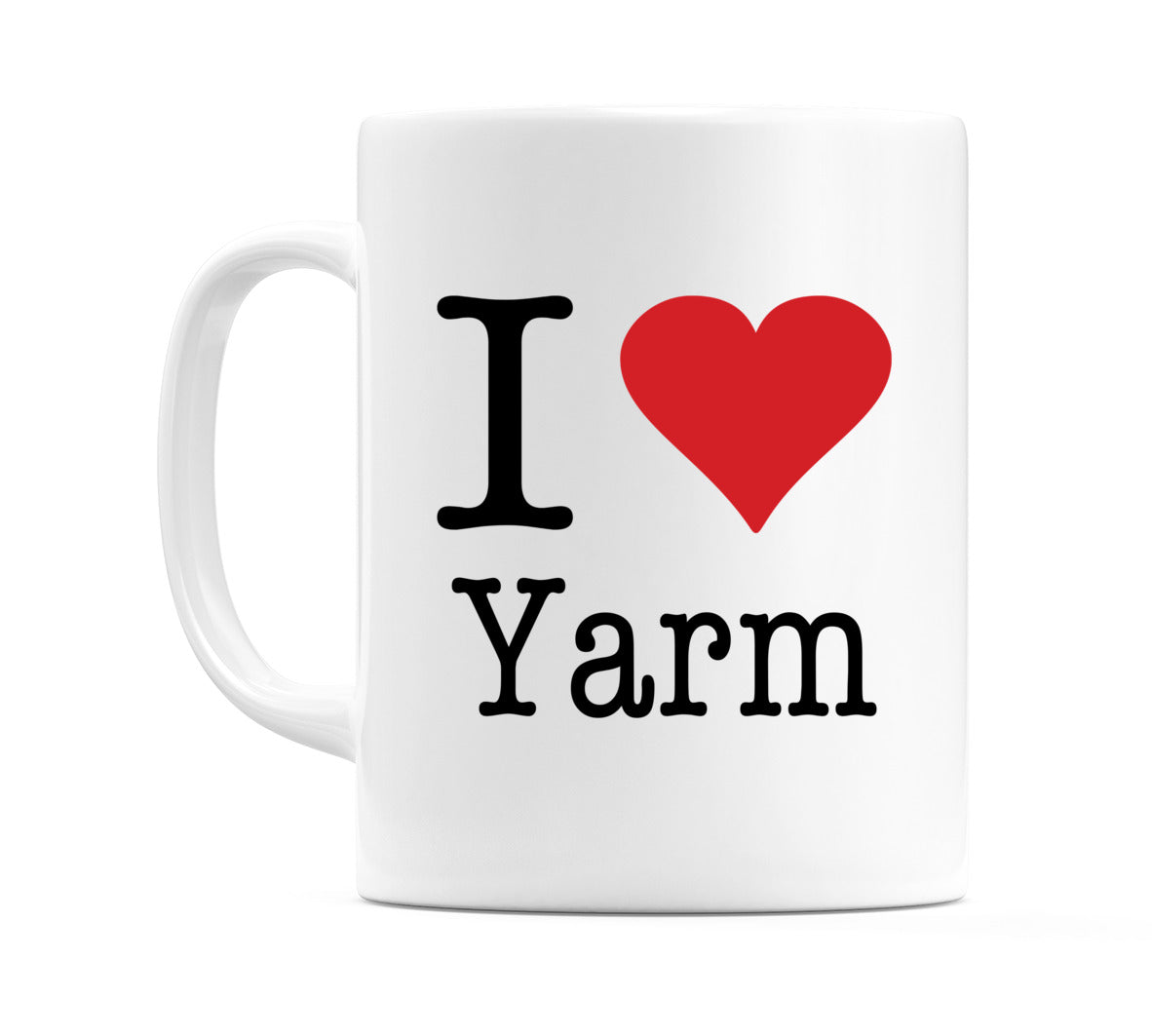 I Love Yarm Mug