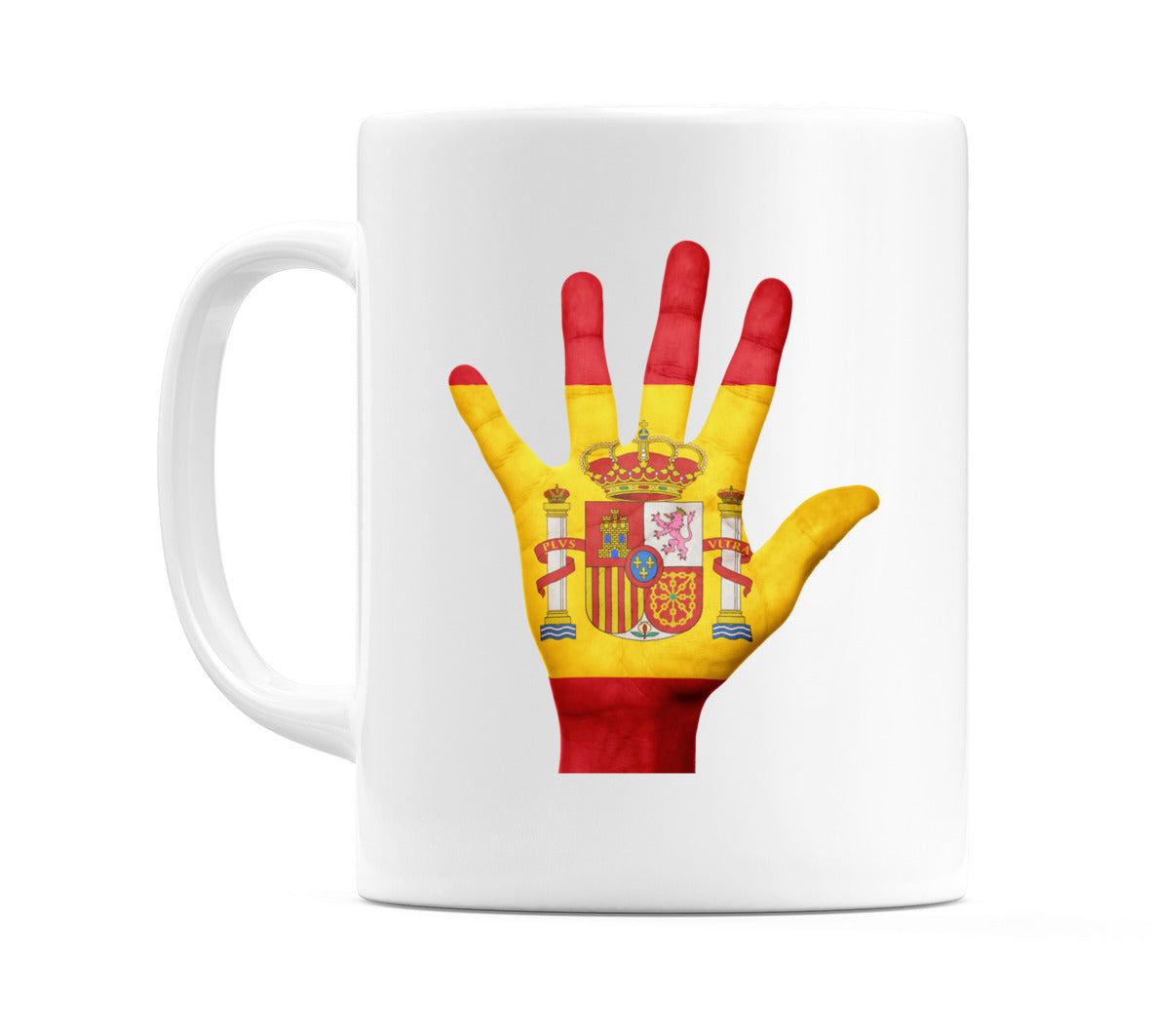 Spain Hand Flag Mug