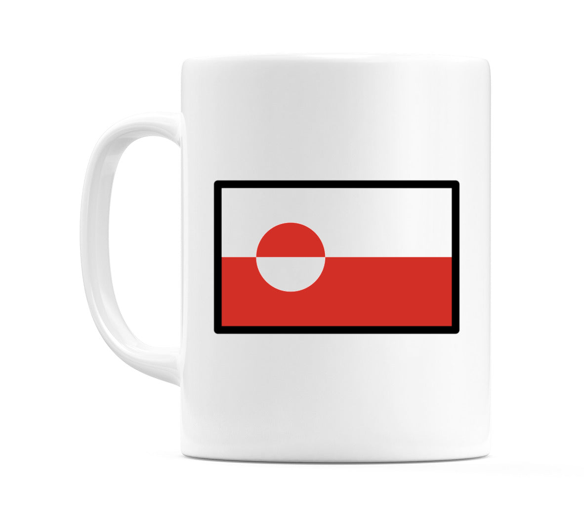 Greenland Flag Emoji Mug