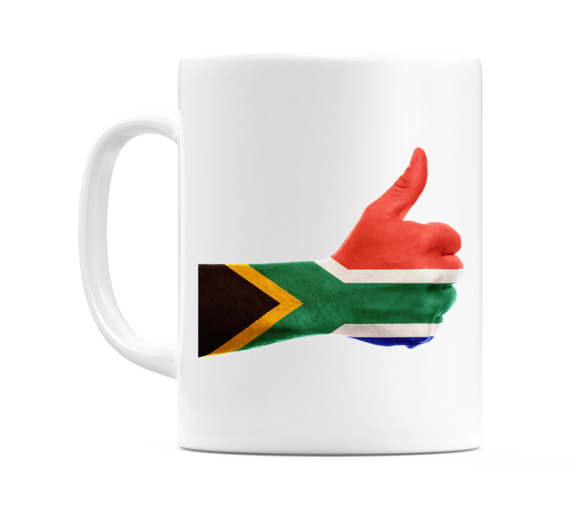 South Africa Thumbs up Flag Mug