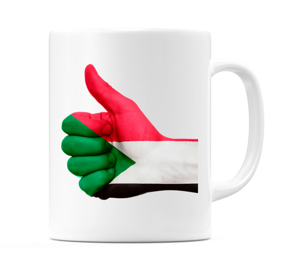 Sudan Thumbs up Flag Mug