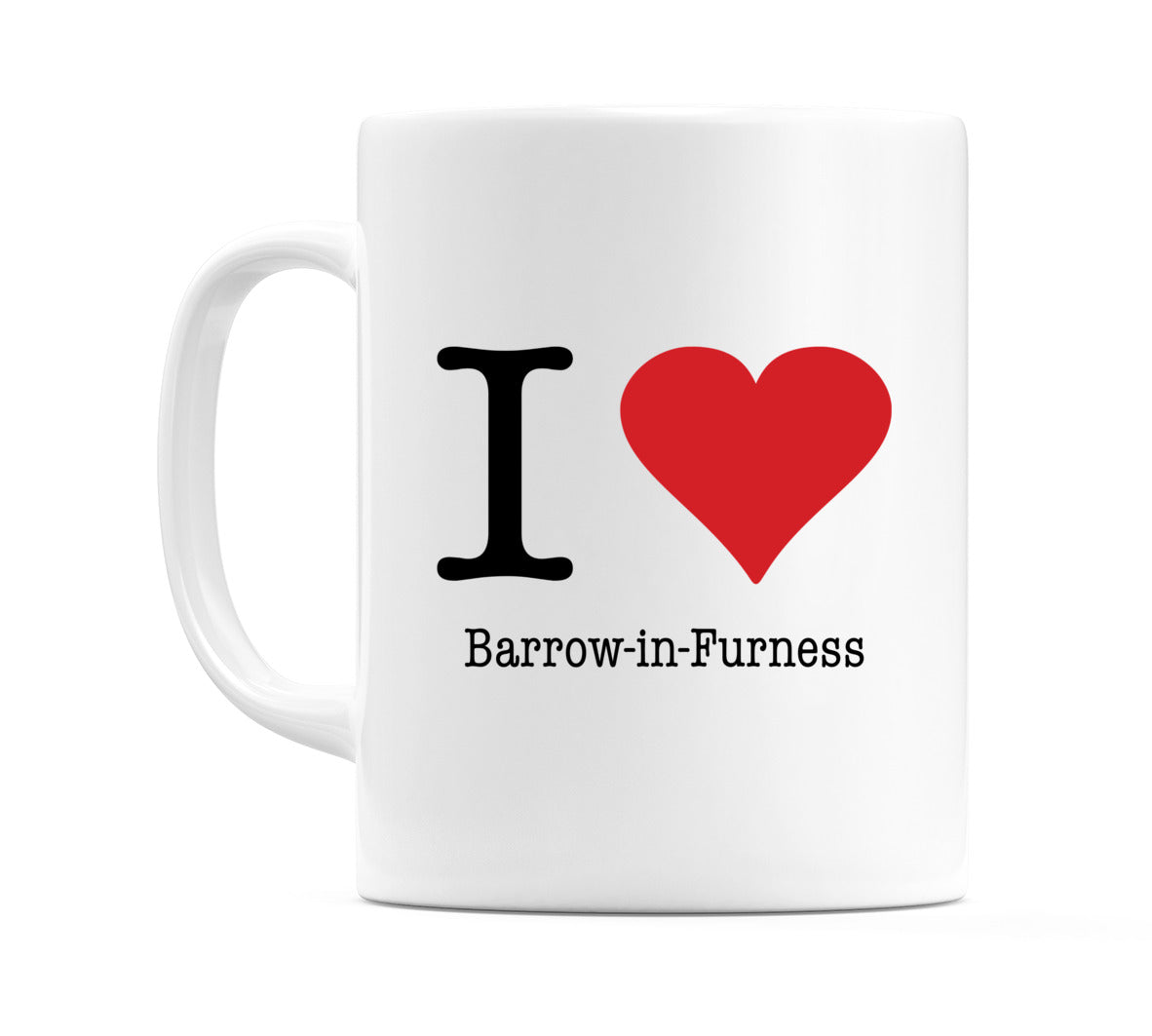 I Love Barrow-in-Furness Mug