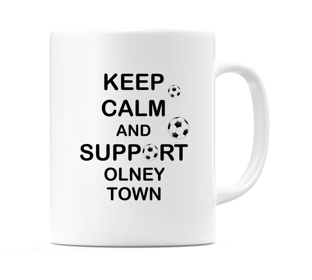 Keep Calm And Support Olney Town Mug