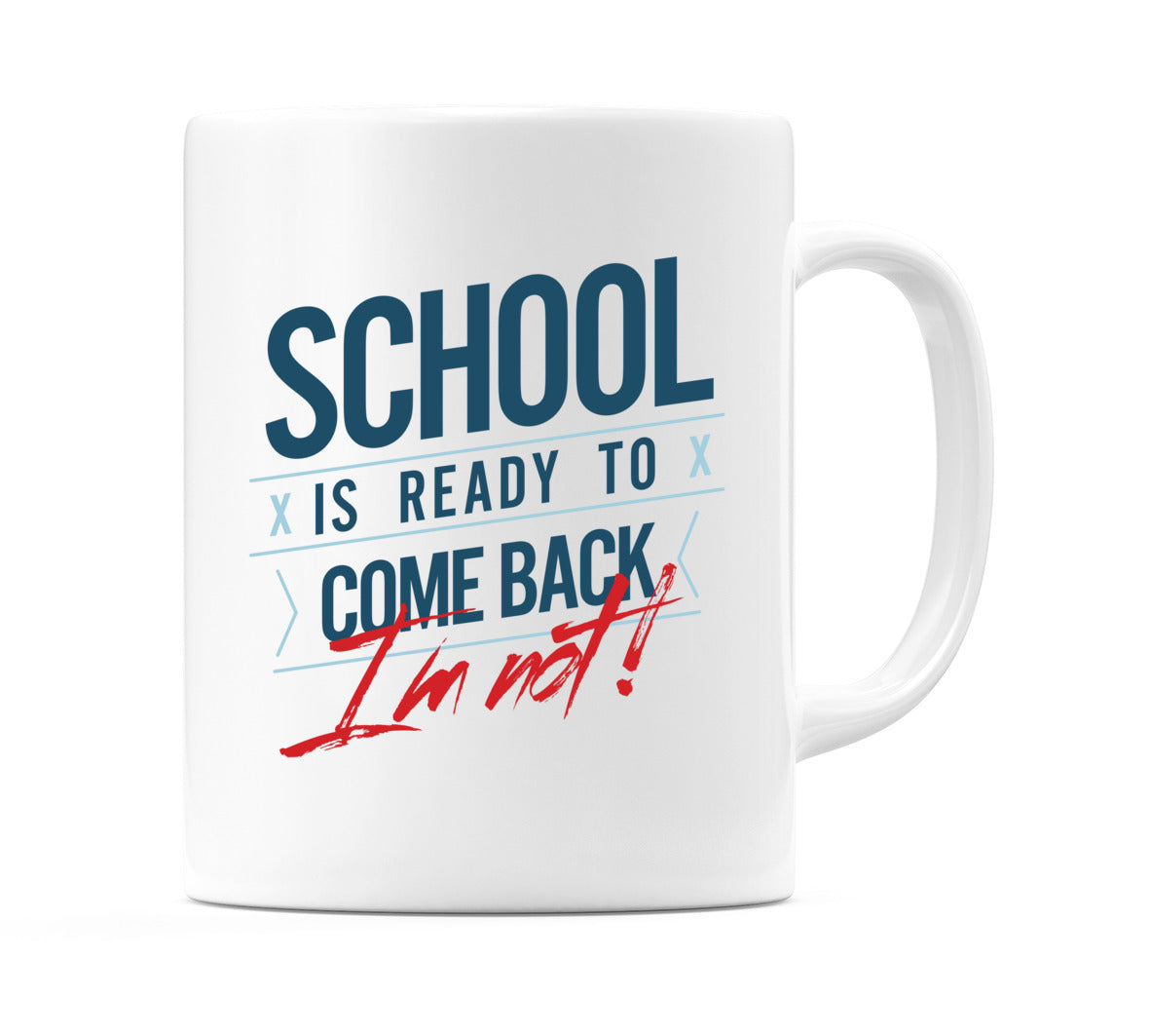 School Is Ready To Come Back I'm Not! Mug