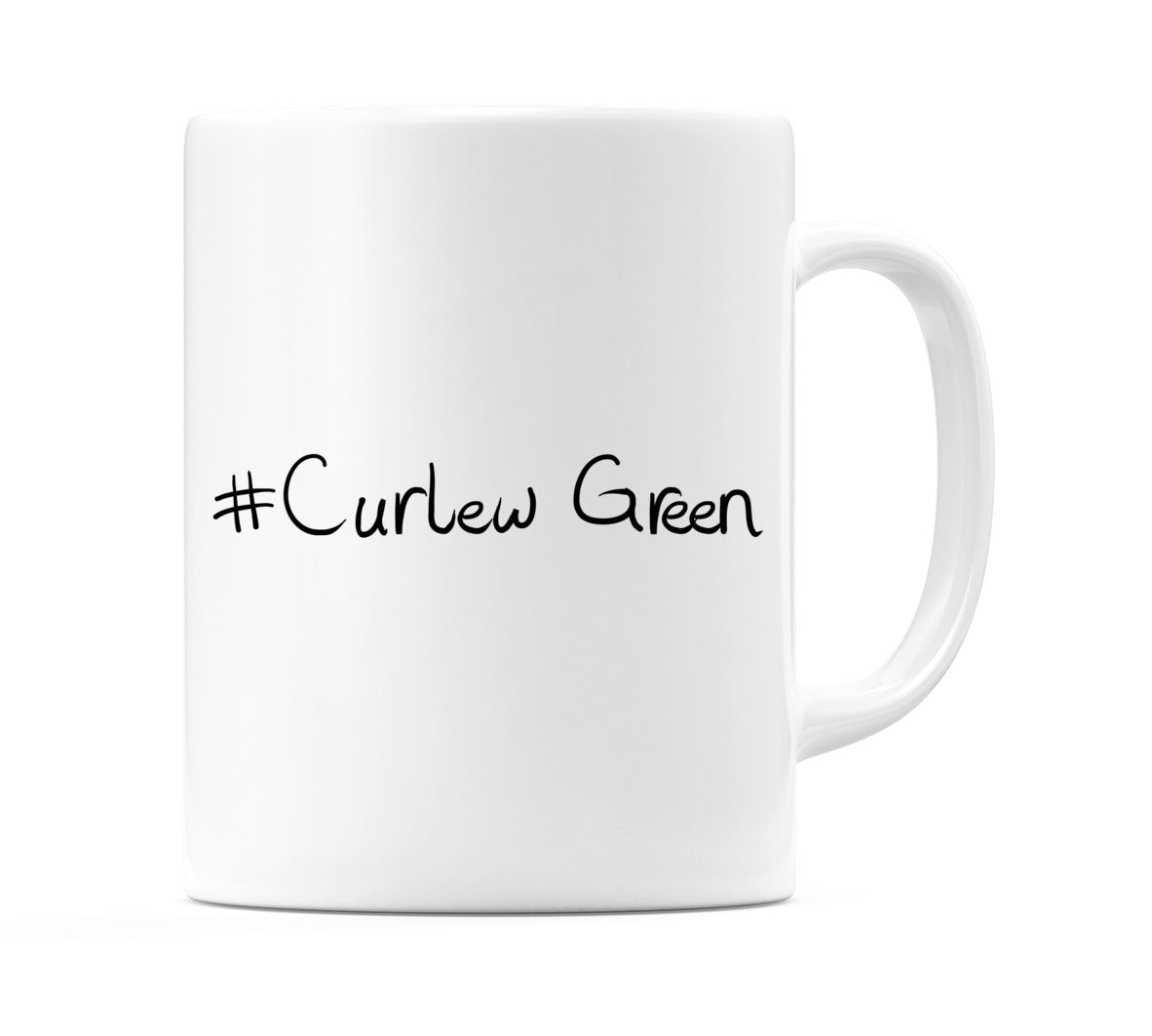 #Curlew Green Mug