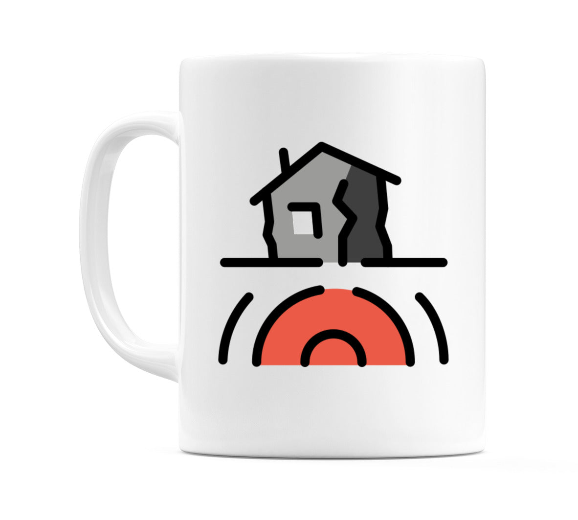 Earthquake Emoji Mug