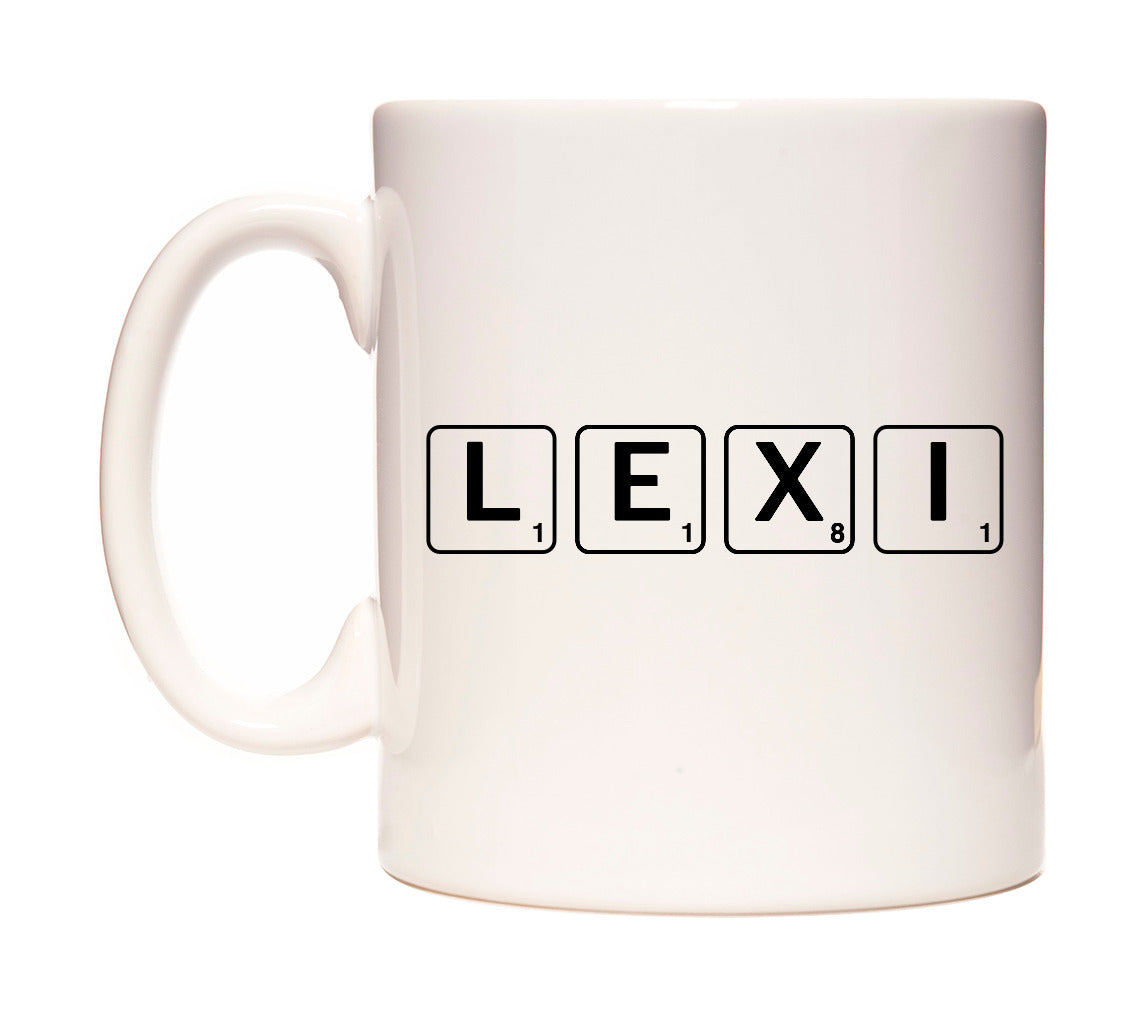Lexi - Scrabble Themed Mug