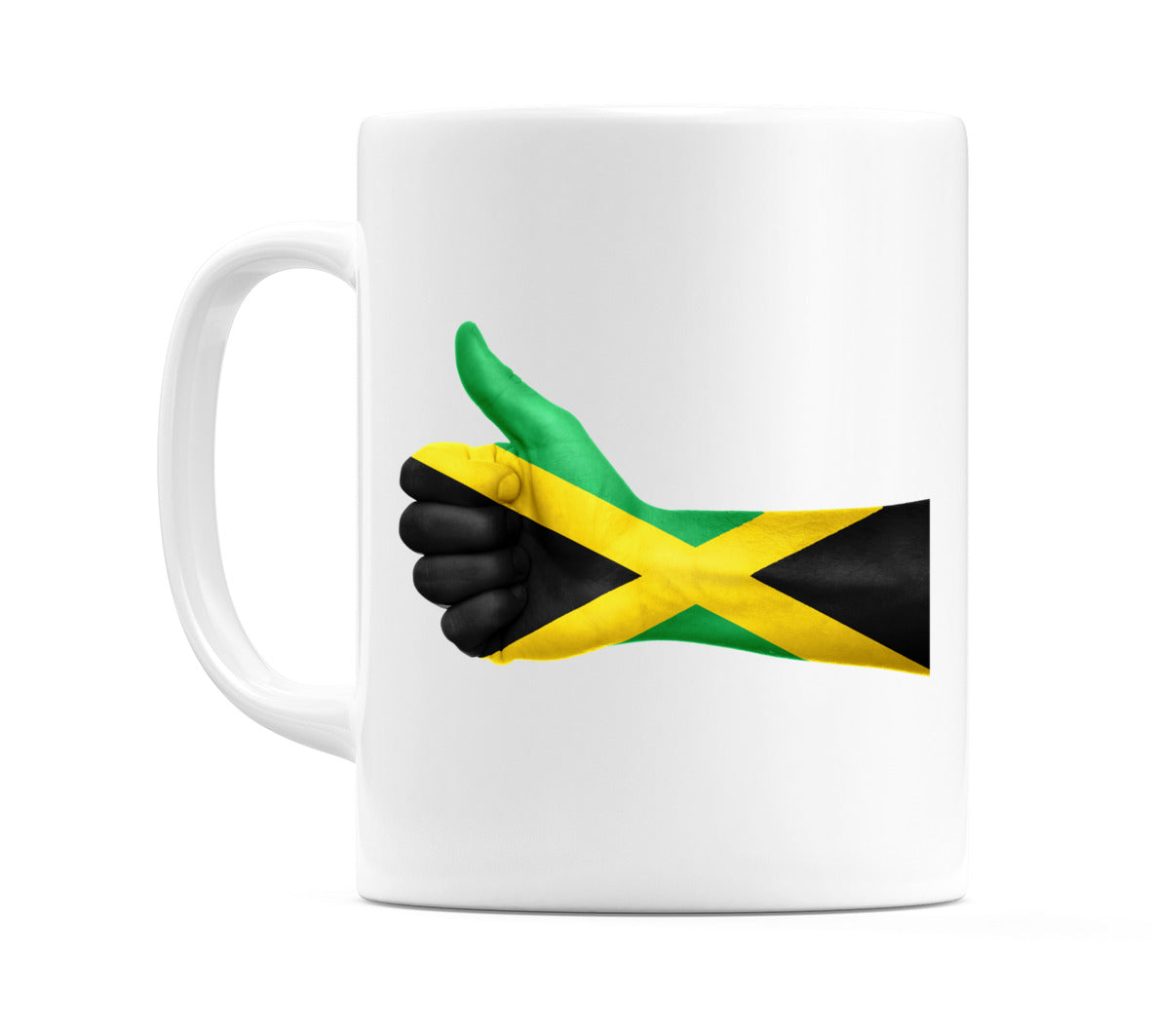 Jamaica Thumbs up Flag Mug