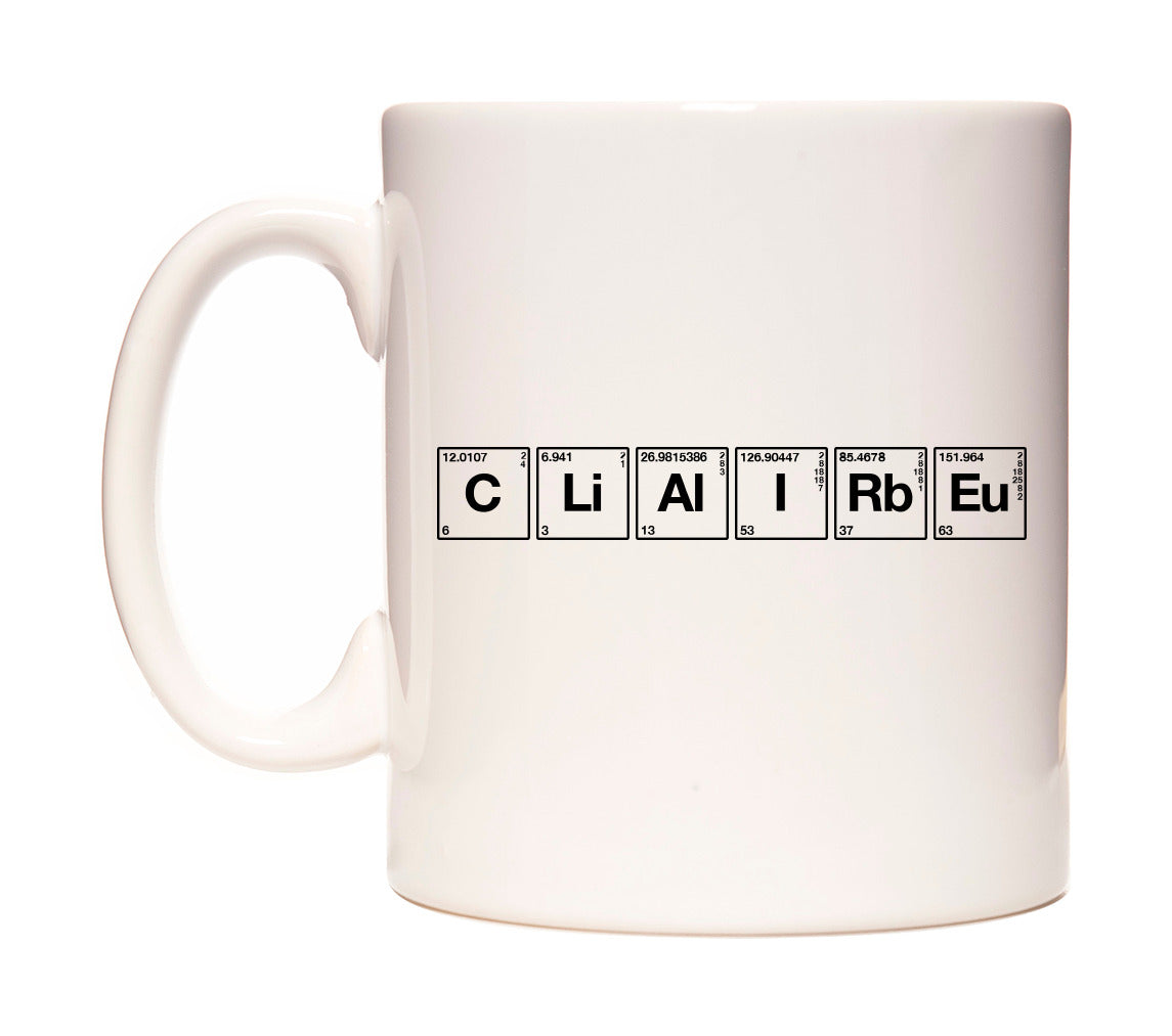 Claire - Chemistry Themed Mug
