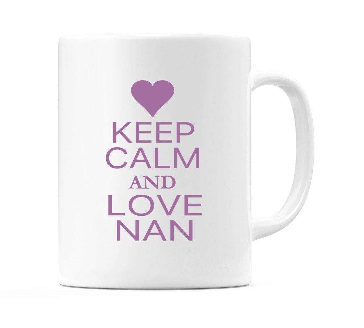 Keep Calm And Love Nan Mug