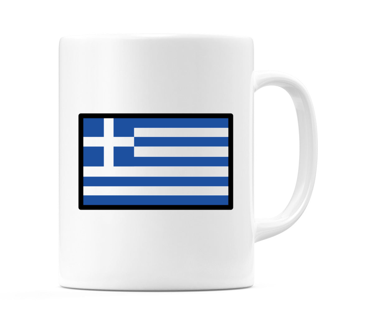 Greece Flag Emoji Mug