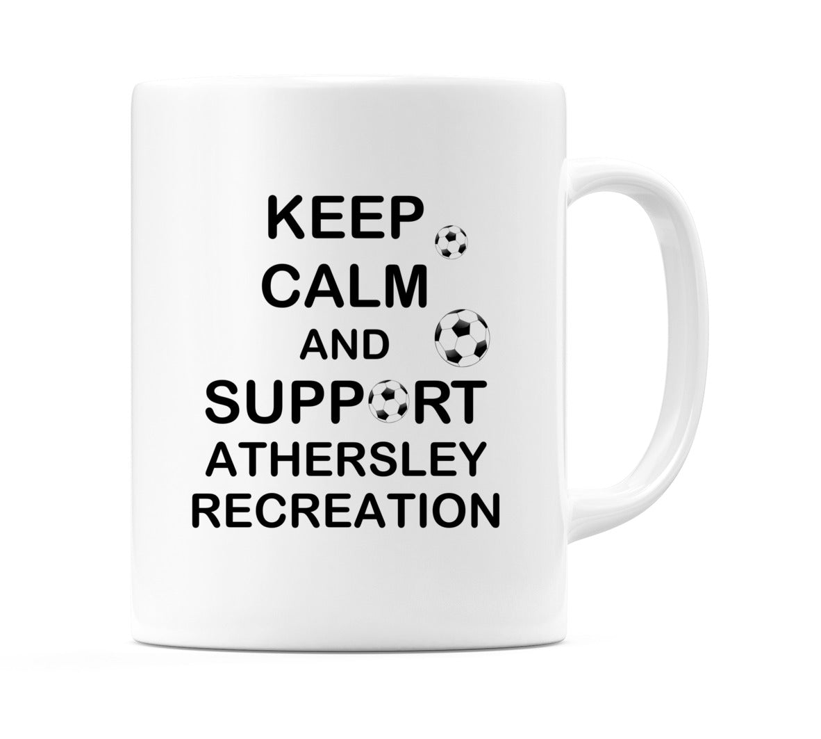 Keep Calm And Support Athersley Recreation Mug