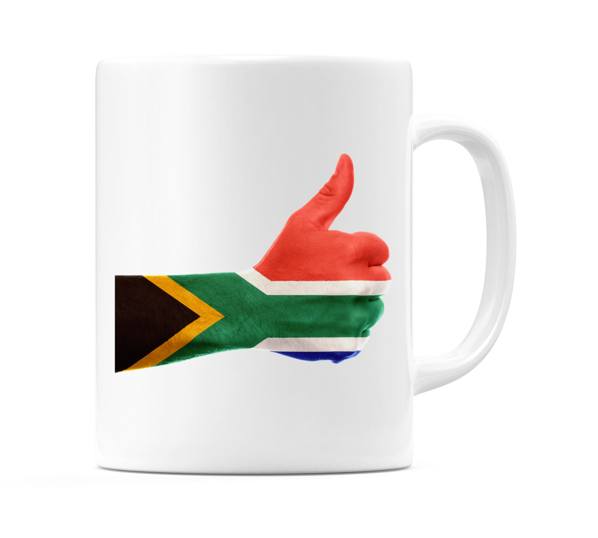 South Africa Thumbs up Flag Mug
